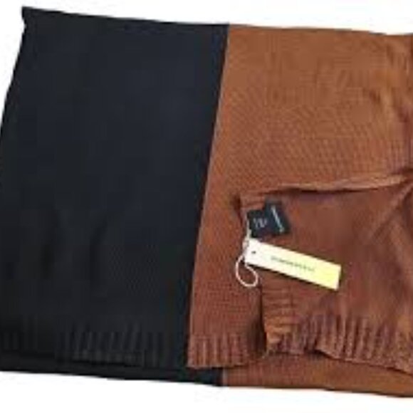 SUMMERSALT Black Brown Scarf - Picture 3 of 3